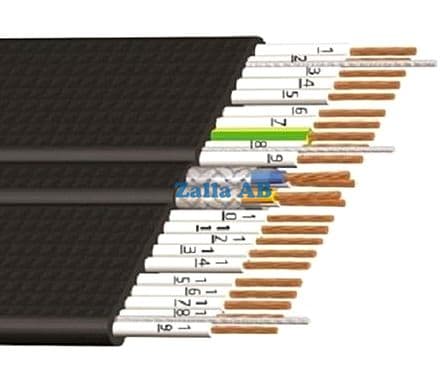 Flatkabel H05VVH6-F 9x0,75