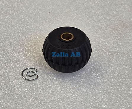 DOOR ROLLER,RUBBER WITH SHAFT D29 B1
