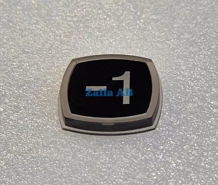 PRESSEL,BLACK ALUMINIUM SYMBOL -1
