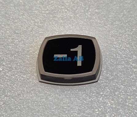 PRESSEL,BLACK ALUMINIUM SYMBOL -1