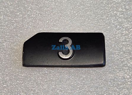 PRESSEL,RELIEF BLACK SYMBOL 3