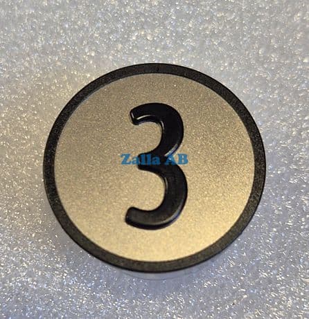 PRESSEL,MAIN EXIT GRAY TACTILE SYM 3