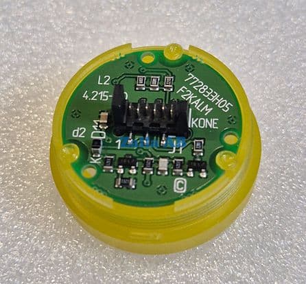 BUTTON BASE,CAR ALARM F2KALM AMBER