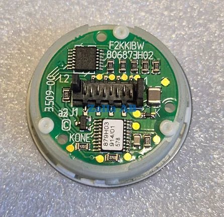 LANDING BUTTON BASE,MAIN AMBER