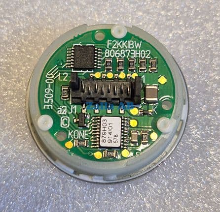 LANDING BUTTON BASE,MAIN AMBER