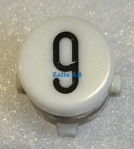 ASEA TRYCKKNAPP, SYMBOL 9