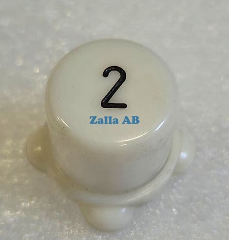 ASEA TRYCKKNAPP, VIT SYMBOL 2