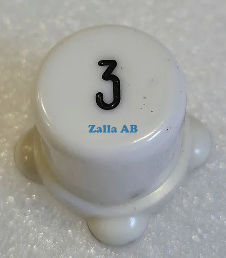 ASEA TRYCKKNAPP, VIT SYMBOL 3