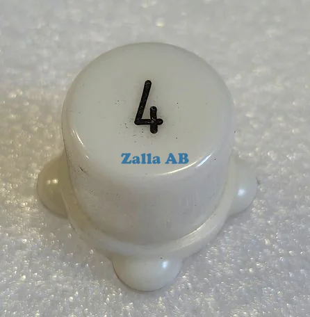 ASEA TRYCKKNAPP, VIT SYMBOL 4